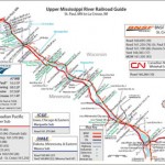 Upper Mississippi River Railroad Guide Map