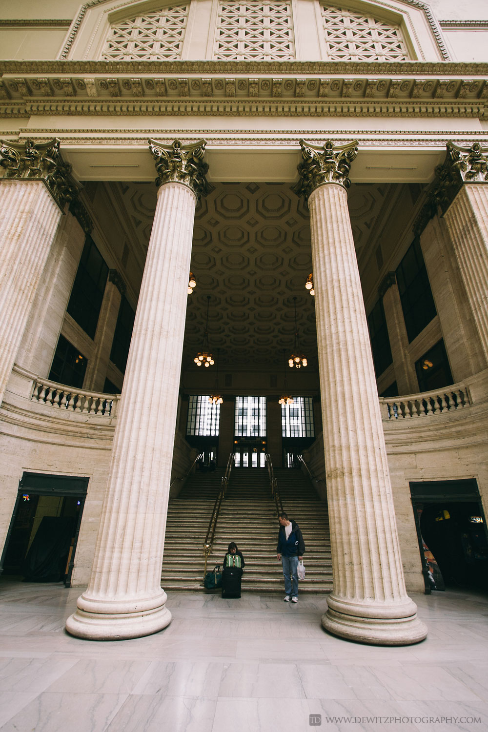 Chicago Union Station Pillars