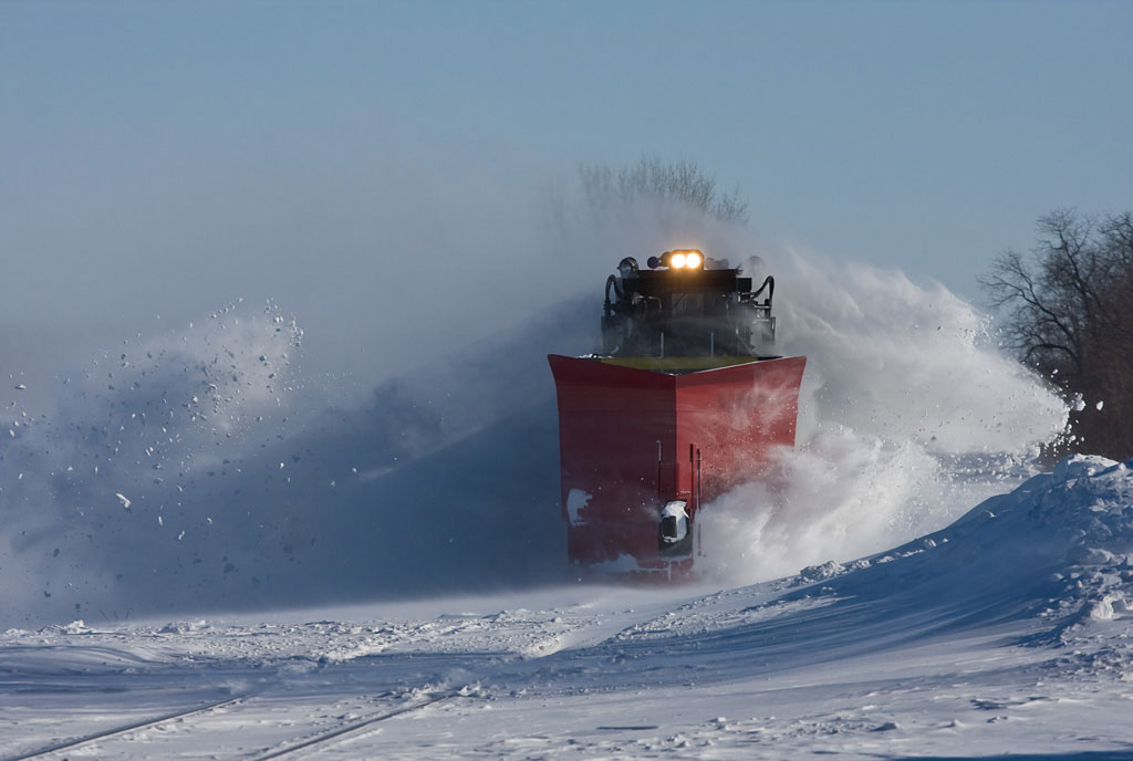 Nick Benson Train Snow Plow