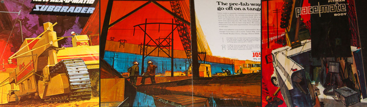 Some of Tom's other artwork that appeared in print ads.