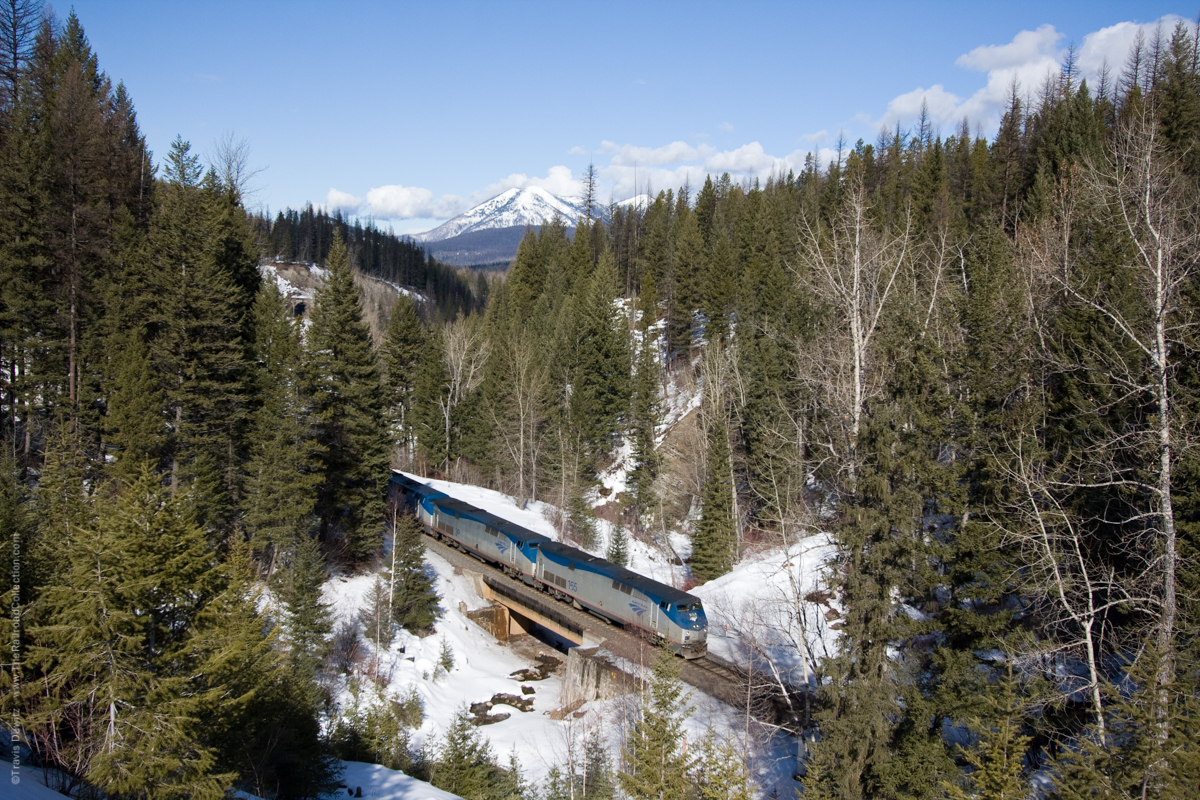 Amtrak - Paola, MT