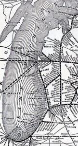 Lake Michigan Railroad Ferry Map