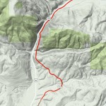 Montana Rail Link Evaro Hill Topo Map