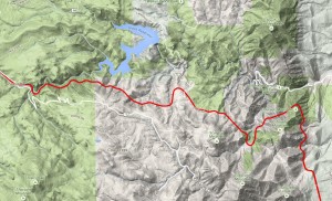 Moffat Route Pinecliff - Click to Enlarge