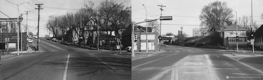 Madison Street Hill Eau Claire Wis Side by Side